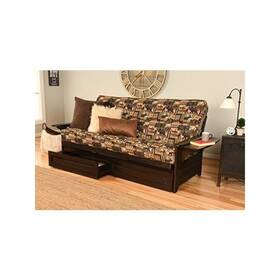 Kodiak Kfphdeppcablf5md4 Phoenix Frame-espresso Finish-peters Cabin Mattress-storage Drawers