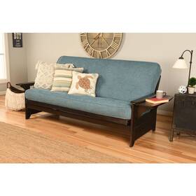 Kfpheplaqulf5md3 Kodiak Phoenix Frame-espresso Finish-linen Aqua Mattress