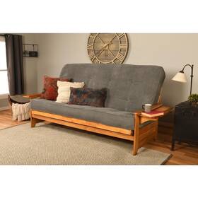 Kfqphbtmthunlf5md3 Kodiak Phoenix Frame-queen-butternut Finish-marmont Thunder Mattress Kfqphbtmthunlf5md3 Kodiak Phoenix Frame-queen-butternut Finish-marmont Thunder Mattress