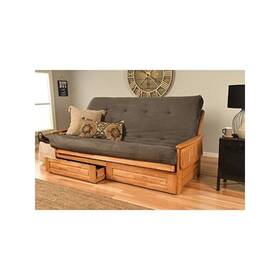 Kfqphdbtsgrylf5md4 Kodiak Phoenix Frame Queen-butternut Finish-suede Gray Mattress-storage Drawers Kfqphdbtsgrylf5md4 Kodiak Phoenix Frame Queen-butternut Finish-suede Gray Mattress-storage Drawers
