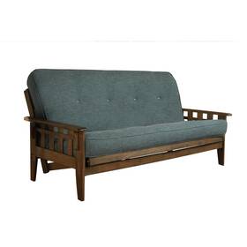 Kftsrwlaqulf6md3 Kodiak Tucson Frame-rustic Walnut Finish-linen Aqua Mattress Kftsrwlaqulf6md3 Kodiak Tucson Frame-rustic Walnut Finish-linen Aqua Mattress