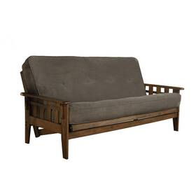 Kftsrwmthunlf6md3 Kodiak Tucson Frame-rustic Walnut Finish-marmont Thunder Mattress Kftsrwmthunlf6md3 Kodiak Tucson Frame-rustic Walnut Finish-marmont Thunder Mattress