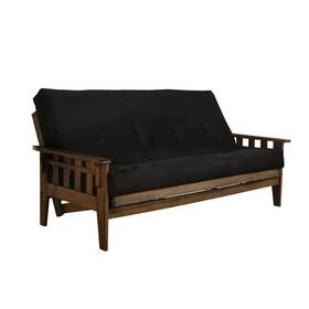 Kftsrwsblklf6md3 Kodiak Tucson Frame-rustic Walnut Finish-suede Black Mattress Kftsrwsblklf6md3 Kodiak Tucson Frame-rustic Walnut Finish-suede Black Mattress