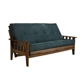 Kftsrwsnavylf6md3 Kodiak Tucson Frame-rustic Walnut Finish-suede Navy Mattress Kftsrwsnavylf6md3 Kodiak Tucson Frame-rustic Walnut Finish-suede Navy Mattress