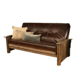 Kodiak Kfwarwotjlf6md3 Washington Frame-rustic Walnut Finish-oregon Trail Java Mattress