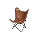 2262719 Leather Chair Id Brown Butterfly