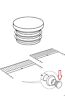 Leirvik Ikea Bed Frame Leg End Cap Plastic Padding Replacement Leirvik Ikea Bed Frame Leg End Cap Plastic Padding Replacement