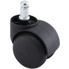Llr33441 Lorell Hard Wheel Stem Oversized Safety Caster Black 035255334419