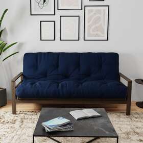 Loosh Home 842355024948 10 Inch Gel Memory Foam Full Size Futon Mattress Navy Loosh Home 842355024948 10 Inch Gel Memory Foam Full Size Futon Mattress Navy