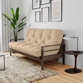 Loosh Home 842355024955 10 Inch Gel Memory Foam Full Size Futon Mattress Beige Loosh Home 842355024955 10 Inch Gel Memory Foam Full Size Futon Mattress Beige