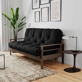 Loosh Home 842355025129 10 Inch Gel Memory Foam Twin Size Futon Mattress Black Loosh Home 842355025129 10 Inch Gel Memory Foam Twin Size Futon Mattress Black