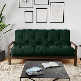 Loosh Home 842355025389 8 Inch Gel Memory Foam Twin Size Futon Mattress Forest Green Loosh Home 842355025389 8 Inch Gel Memory Foam Twin Size Futon Mattress Forest Green