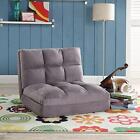 Fc40-09gr Loungie Micro-suede 5-position Adjustable Convertible Flip Chair Grey Fc40-09gr Loungie Micro-suede 5-position Adjustable Convertible Flip Chair Grey