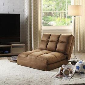 Fc40-09bl Loungie Micro-suede 5-position Adjustable Convertible Flip Chair Sleeper Dorm Fc40-09bl Loungie Micro-suede 5-position Adjustable Convertible Flip Chair Sleeper Dorm