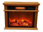 Ls2003frp13-in Ls2003frp13 Smart For Life Heater Electric Fireplace Infrared Delux Mantle Large Room Wood Oak Stain Finish 817223011696