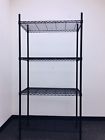 M1836-4-72b Dbj Nsf Approved Black Powder Coating Wire Shelving System M1836-4-72b Dbj Nsf Approved Black Powder Coating Wire Shelving System
