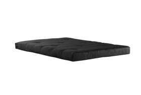 Mainstays 580110525377 6 Inch Tufted Futon Mattress Full Size Black