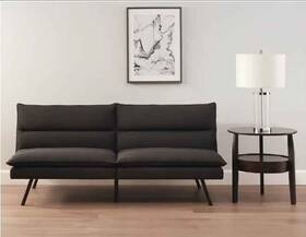 Ms-pft-21bk Mainstays Pillow Top Futon Convertible Sofa Bed Black Memory Foam 71 Inch Modern Ms-pft-21bk Mainstays Pillow Top Futon Convertible Sofa Bed Black Memory Foam 71 Inch Modern