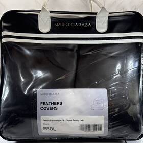 F8bl Mario Capasa Feathers Covers For F8 Chase Facing Left Black New F8bl Mario Capasa Feathers Covers For F8 Chase Facing Left Black New