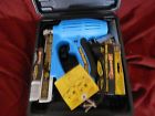 Et100 Matic Case Arrow Nail Staples Plugs Used Electro Gun Et100 Matic Case Arrow Nail Staples Plugs Used Electro Gun