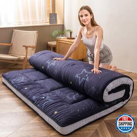 Maxyoyo B0brfxflkw Black Moon And Star Futon Mattress Japanese Floor Quilted