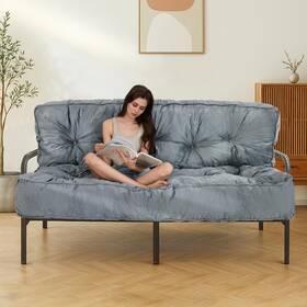 B0d17t3f3t Maxyoyo 8 Inch Full Futon Mattress Extra Thick Velvet Shredded Foam Sofa Bed B0d17t3f3t Maxyoyo 8 Inch Full Futon Mattress Extra Thick Velvet Shredded Foam Sofa Bed