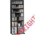 Mediatower0829 Media Tower Multimedia Organizer Cabinet Shelves Cd Dvd Games Storage Wood Black 744745060829 Mediatower0829 Media Tower Multimedia Organizer Cabinet Shelves Cd Dvd Games Storage Wood Black 744745060829