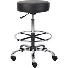 B16240-bk Medical Products Black Drafting Boss Caressoft Office Stool