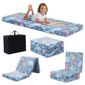 Memorecool B0flxp9rgl Foldable Floor Mattress For Kids Glow Trifold Mat Folding