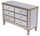 Mf6-1117g Elegant Lighting 6-drawer Dresser 842814112681