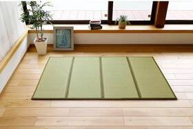 1718-005 Miina Japanese Traditional Tatami Mattress Igusa Rush Grass Queen Natural