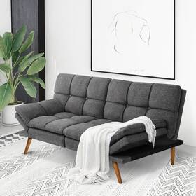 Milemont 722898305349 Futon Sofa Bed Modern Convertible Sleeper Couch Daybed With