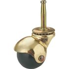 Jc-e04-3l Mintcraft Brass 2pk Black Stem Hooded " Casters Ball 2 Jc-e04-3l Mintcraft Brass 2pk Black Stem Hooded " Casters Ball 2
