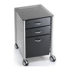 Skg02g29 Mobile File Ped-archive Black Innovex Drawer 3 Glass Series Skg02g29 Mobile File Ped-archive Black Innovex Drawer 3 Glass Series