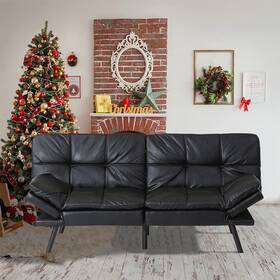 Molamola 743645760990 Convertible Futon Sofa Bed With Split-back Recline For Studio Apartment Loft Molamola 743645760990 Convertible Futon Sofa Bed With Split-back Recline For Studio Apartment Loft