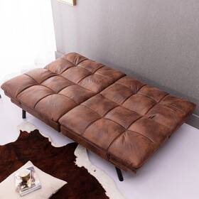 Molamola 780854553760 Convertible Futon Sofa Bed With Split-back Recline For Molamola 780854553760 Convertible Futon Sofa Bed With Split-back Recline For
