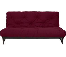 Eb320001sf Mozaic Maroon Full Size 10-inch Futon Mattress Eb320001sf Mozaic Maroon Full Size 10-inch Futon Mattress