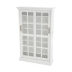 Ms1072 Sei Sliding Door Media Cabinet White Furniture 793052384340 Ms1072 Sei Sliding Door Media Cabinet White Furniture 793052384340
