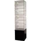 Musician S Gear Musicians Snare Drum Tower Display Case 889406438019 Musician S Gear Musicians Snare Drum Tower Display Case 889406438019