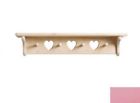 1234spht N-a Little Colorado Heart Peg Shelf In Soft Delivery 0686610124819 1234spht N-a Little Colorado Heart Peg Shelf In Soft Delivery 0686610124819