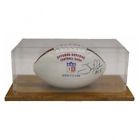 N-a Markwort Football Display Case With Wood Brand New 0645524395760