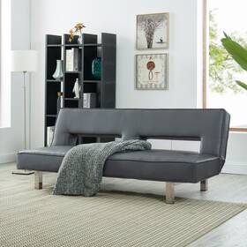45907 Naomi Home Astrid Futon Sofa By Gray 45907 Naomi Home Astrid Futon Sofa By Gray