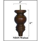 Nd35 Wooden Furniture Legs Turned Tapered Set Of 700064627525 Nd35 Wooden Furniture Legs Turned Tapered Set Of 700064627525
