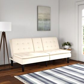 2241109we New Pillow Top Memory Foam Sofa Bed Couch Convertible Futon Leather Cup Holders 2241109we New Pillow Top Memory Foam Sofa Bed Couch Convertible Futon Leather Cup Holders