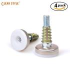 Nico Clear Style Adjustable Furniture Levelers Legs Feet Heavy Duty