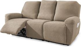 Tihua3 Northern Brothers Anmotao Kaqi Sanren Recliner Sofa Covers 3 Seater Stretch Couch Cover For Seat Khaki Tihua3 Northern Brothers Anmotao Kaqi Sanren Recliner Sofa Covers 3 Seater Stretch Couch Cover For Seat Khaki