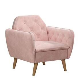 Novogratz Tallulah Memory Foam Chair Pink Novogratz Tallulah Memory Foam Chair Pink