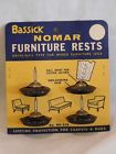 Nr-22e Bassick Vintage Nos Nomar Furniture Rests