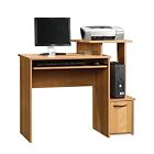 3175517 Oak Id Desk Computer Finish Sauder Beginnings Highland