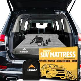 Suvmtrs-0 Offroading Gear Suv/van Inflatable Air Mattress With Side Cargo/trunk Grey Suvmtrs-0 Offroading Gear Suv/van Inflatable Air Mattress With Side Cargo/trunk Grey